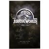 Image 1 : Jurassic World 1 Poster Chris Pratt Bryce Dallas Howard Autographed Autographed