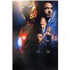 Image 1 : Autographed Iron Man Robert Downey Jr Poster