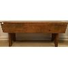 Image 1 : ANTIQUE PINE BENCH - 12 X 41 INCH