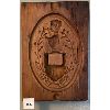 Image 1 : QUEBEC CARVED WOODEN MOLD - CIRCA 1920 - FOR PLASTER CASTS