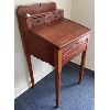 Image 2 : NOVA SCOTIA (?) PINE SLOPE TOP DESK - 18 X 19 X 37 INCHES