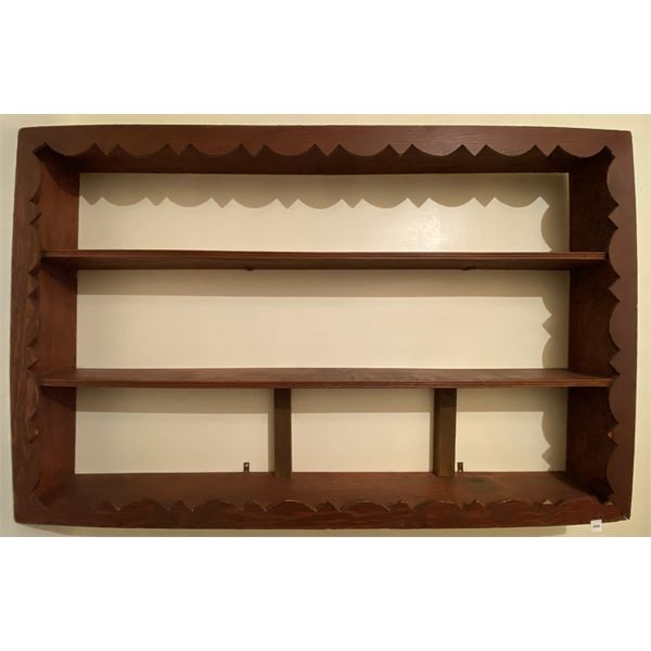 WOOD SHELF - 33 X 52 INCH