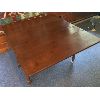 Image 2 : NOVA SCOTIA CHERRY DROP LEAF PARLOUR TABLE - 42 X 48 INCH - CIRCA 1870