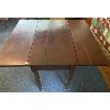 Image 3 : NOVA SCOTIA CHERRY DROP LEAF PARLOUR TABLE - 42 X 48 INCH - CIRCA 1870