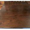 Image 4 : NOVA SCOTIA CHERRY DROP LEAF PARLOUR TABLE - 42 X 48 INCH - CIRCA 1870