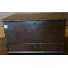 Image 1 : ANTIQUE DOCUMENT BOX W/ SECRET COMPARTMENTS & KEY - ORIGINAL CONDITION 