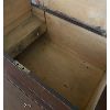 Image 2 : ANTIQUE DOCUMENT BOX W/ SECRET COMPARTMENTS & KEY - ORIGINAL CONDITION 