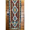 Image 1 : TURKISH HAND LOOMED RUNNER - 31 X 136 INCH