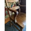 Image 2 : ANTIQUE OAK ARM CHAIR