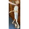 Image 3 : 1929 DRIFT WOOD PINOCCHIO - JOHN CAVILL CARVING - NOVA SCOTIA