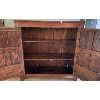 Image 2 : ANTIQUE PINE LINEN CABINET - 20 X 53 X 54 INCHES