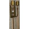 Image 2 : LOT OF 2 - ANTIQUE WALL SCONCES - OLD WORLD BRASS - WORKING 