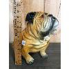 Image 2 : VINTAGE BULLDOG PIGGY BANK - CERAMIC LIKE TEXTURE - GOOD PAINT CONDITION 