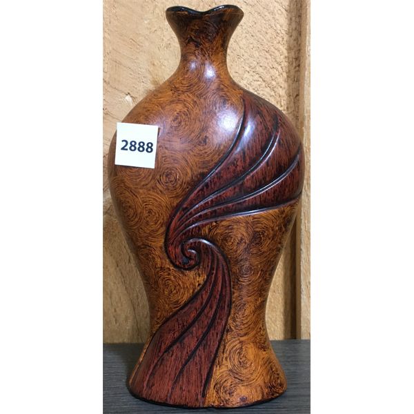 DECORATIVE DESIGNOR VASE - 10in TALL