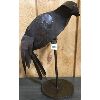 Image 1 : METAL DECORATIVE PARROT ON STAND - 19in TALL