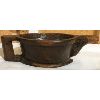 Image 2 : HAND CARVED WOODEN CEREMONIAL BOWL W/ HANDLE AND SPOUT