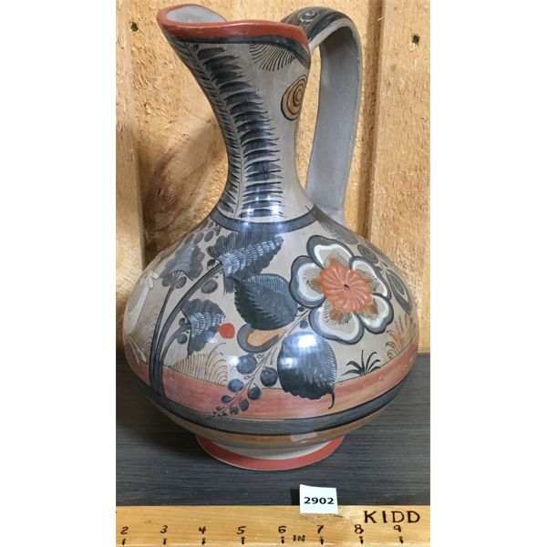ELGIN IMPORTED PAINTED VASE - MADE IN MEXICO