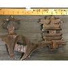 Image 4 : LOT OF 2 - COPPER MOLDS - BIRDS AND FLOWER