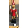 Image 3 : WOODEN PINOCCHIO FIGURE - 12in TALL
