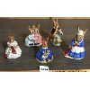 Image 1 : LOT OF 5 - ROYAL DOULTON BUNNYKINS FIGURES