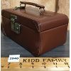 Image 2 : WOLFS DESIGNS GENUINE LEATHER JEWLERY BOX - 4 x 5 x 8in