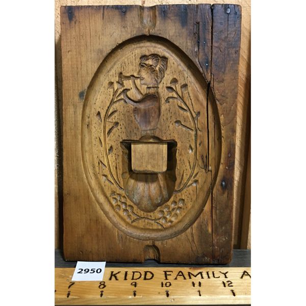 WOODEN QUEBEC PLASTER MOLD - 6 x 9.5in