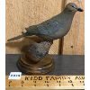 Image 1 : WOOD CARVED MORNING DOVE - AL HAMPSON - BARRIE ON
