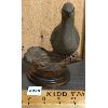 Image 2 : WOOD CARVED MORNING DOVE - AL HAMPSON - BARRIE ON