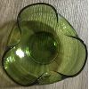 Image 3 : LOT OF 2 - GREEN GLASSWARE NESTING BOWLS 