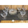 Image 1 : LOT OF SHERBERT DESSERT DISHES W/ PLATES