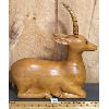 Image 3 : WOODEN ANTELOPE - 4 x 13 x 14in