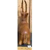 Image 4 : WOODEN ANTELOPE - 4 x 13 x 14in