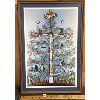 Image 1 : BLAKE DEBASSIGE "TREE OF LIFE" FRAMED PRINT - 18 x 26in