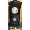 Image 1 : WOOD CABINET WALL CLOCK W/ WESTMINSTER CHIME - 6.5 x 13 x 30in