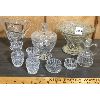Image 1 : JOB LOT - MISC CRYSTAL / GLASSWARE