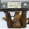 Image 5 : FOLK ART WOODEN ROCKING HORSE - SIGNED STEFNE KASTELIO