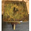 Image 3 : PRIMITIVE WOOD PEDESTAL - 10 x 10 x 21in