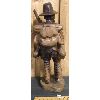 Image 3 : LARGE WOODEN CARVED "WALKING MAN" - 23.5in TALL