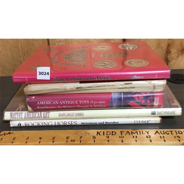 JOB LOT - QTY OF ANTIQUE REFERENCE PUBLICATIONS 