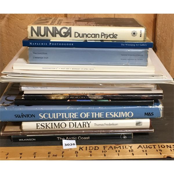 JOB LOT - QTY OF INUIT AND NATIVE PLUBICATIONS