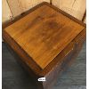 Image 3 : WOODEN BOX STOOL - 13 x 13 x 14in