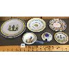 Image 1 : LOT OF 5 - QUIMPER FRANCE POTTERY PLATES AND LIDDED POT