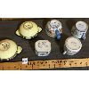 Image 3 : LOT OF 6 - QUIMPER FRANCE POTTERY PIECES 