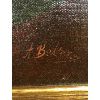 Image 2 : A BEKER (?) 'READING THE WILL' W/ GILT FRAME - 33 x 44in FRAMED