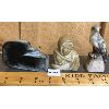 Image 1 : LOT OF 3 - SMALL SOAPSTONE CARVINGS 