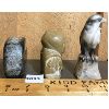 Image 2 : LOT OF 3 - SMALL SOAPSTONE CARVINGS 