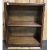 Image 1 : SMALL WOODEN SHELF UNIT - 9.5 x 23.5 x 28in