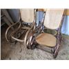 Image 2 : (2) Vintage rocker chairs - 1 for parts