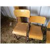 Image 2 : (4) small kids chairs