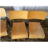 Image 3 : (4) small kids chairs